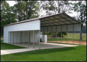 Schall Circle Florida Utility Carports and Combo Carports